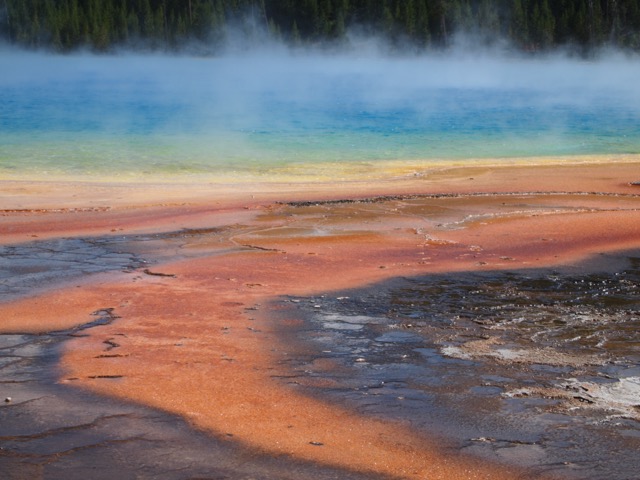 Ingrid de Rio Campo Design. Couleurs. Yellowstone Caldeira.