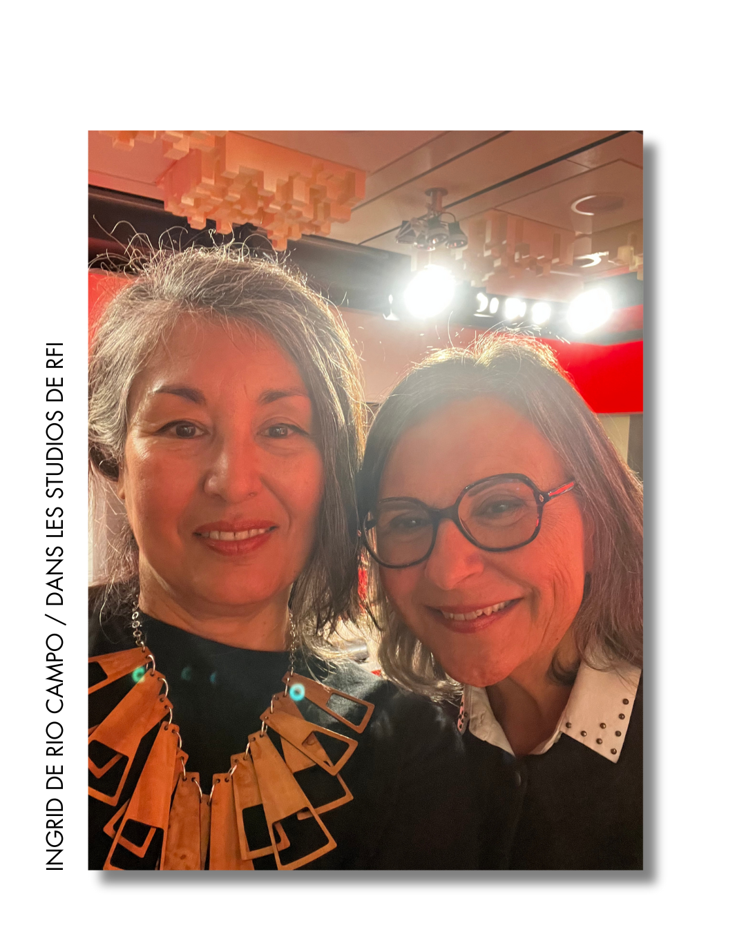 Ingrid de Rio Campo invitée de RFI Brasil en décembre 2025.